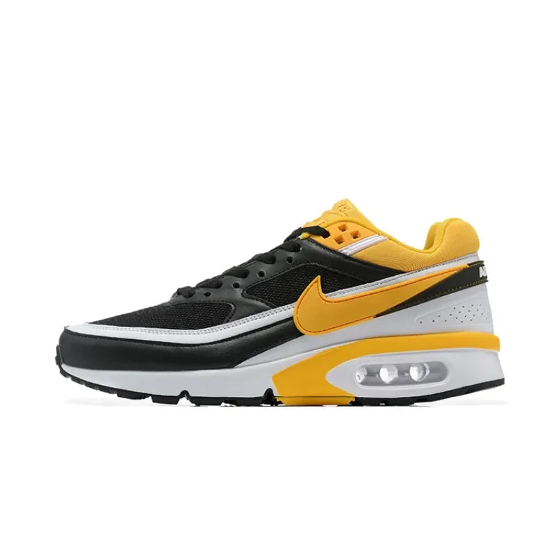 Nike Air Max BW Grey White Breathable Air Cushion Durable Retro Outdoor Men Women Running Shoes Sports Sneakers