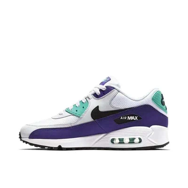 Nike Air Max 90 Fashion Trendy Air Cushion Shock Absorbent Against Impact Sports Running Shoes Lime-green DC5154-458