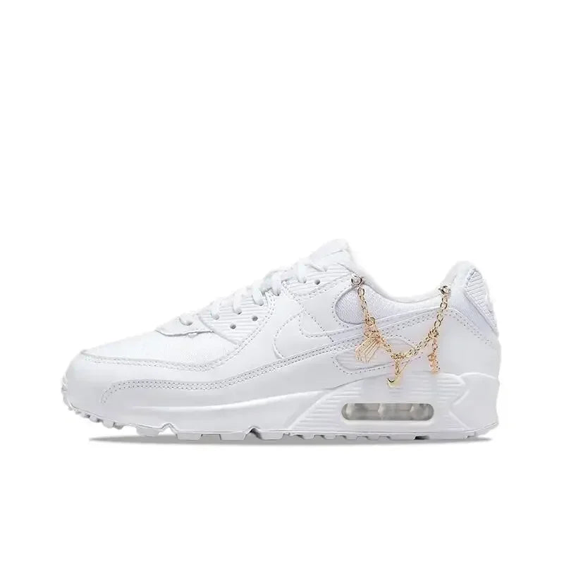 Nike Air Max 90 Fashion Trendy Air Cushion Shock Absorbent Against Impact Sports Running Shoes Lime-green DC5154-458