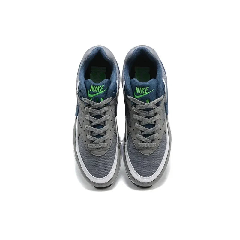 Nike Air Max BW Grey White Breathable Air Cushion Durable Retro Outdoor Men Women Running Shoes Sports Sneakers