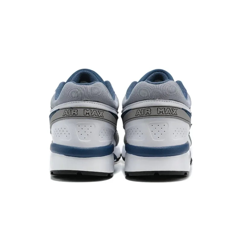 Nike Air Max BW Grey White Breathable Air Cushion Durable Retro Outdoor Men Women Running Shoes Sports Sneakers
