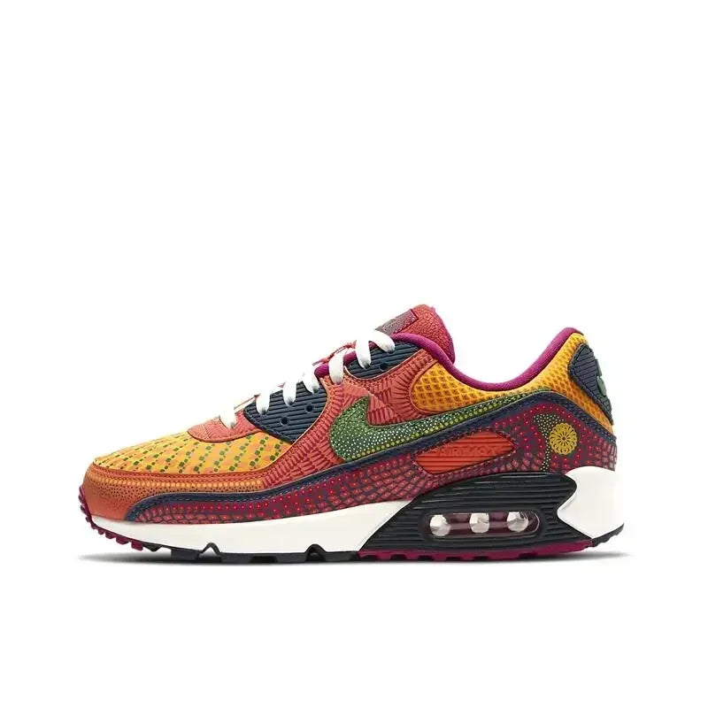 Nike Air Max 90 Fashion Trendy Air Cushion Shock Absorbent Against Impact Sports Running Shoes Lime-green DC5154-458